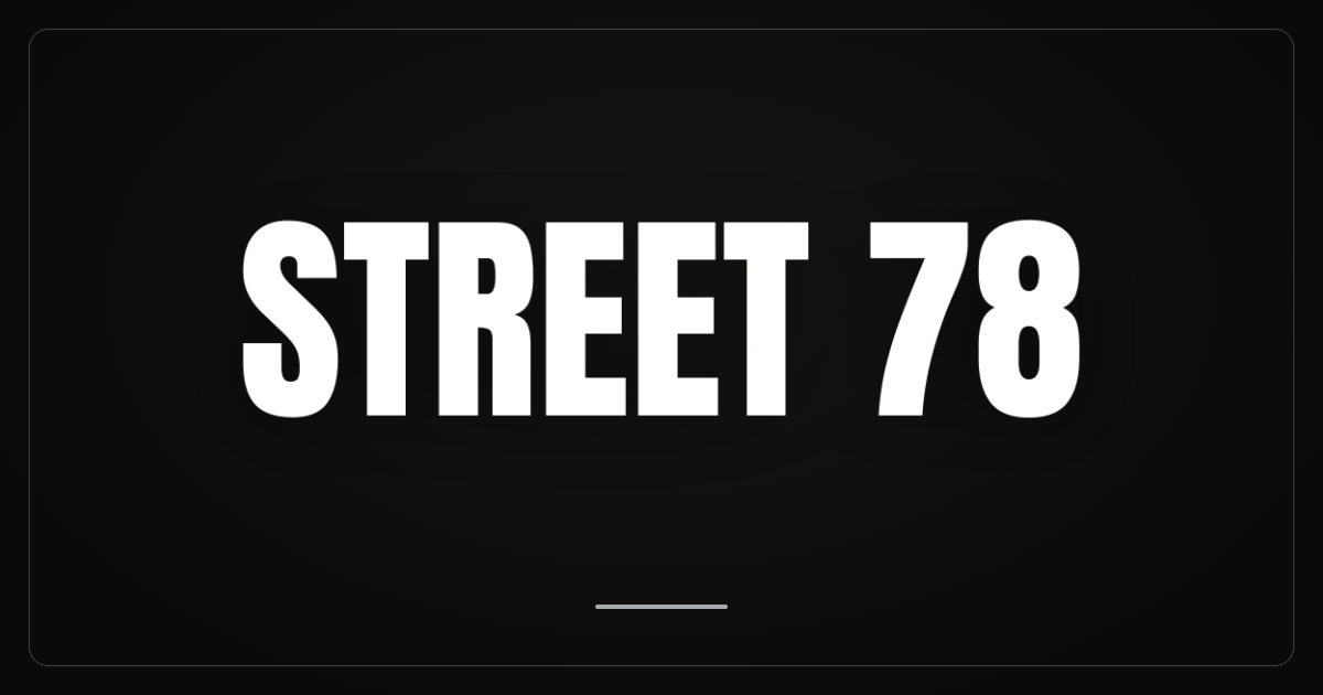 Street 78 — логотип клуба