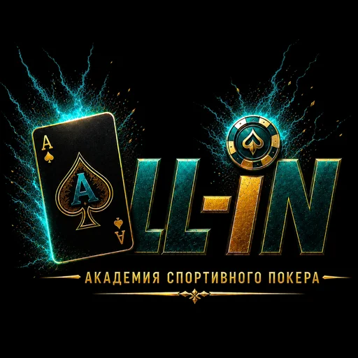 Академия спортивного покера | ALL-IN — логотип клуба