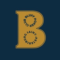 BLUFF POKER CLUB — логотип клуба