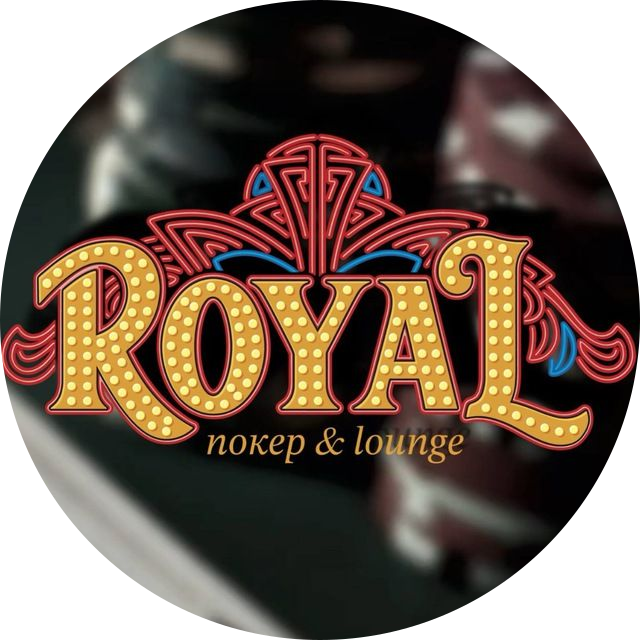 ROYAL покер&lounge — логотип клуба